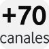 +70 canales